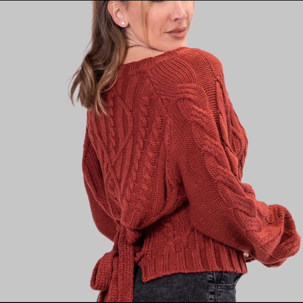 ByEgreis Brick Marci Sweater {NWOT}